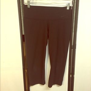 Black Nike One Legendary Capri Pants. SZ Small